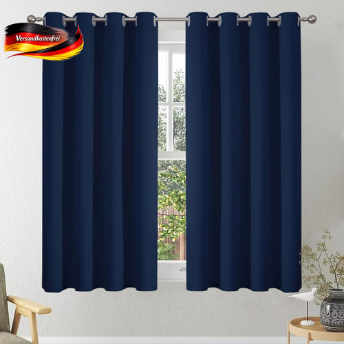 Verdunkelungsvorhänge 2er set - verdunkelungsvorhänge,