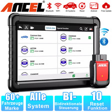 2025 ANCEL X6 Profi KFZ Diagnosegerät ALLE SYSTEM Auto OBD2 Scanner TPMS DPF EPB