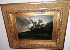 Romantiker Ölg.  Worpsweder? Schule sign: T.R. um 1880?