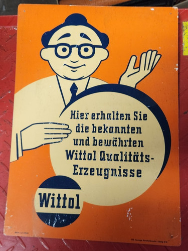 Original ddr werbetafel - original, 1959