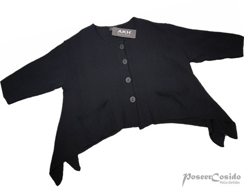 Akh lagenlook strick jacke - strick,