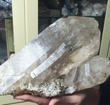 Rauchquarz,  Alpine Schweizer Rauchquarz Stufe #  3,9 Kg