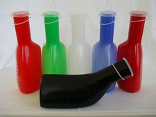 50x Farbige-Urinflaschen für