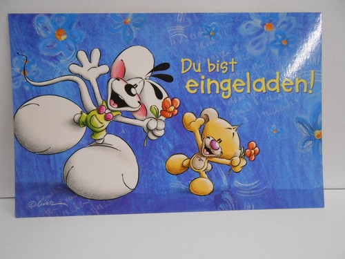 Diddl einladungskarte ohne - einladungskarte,