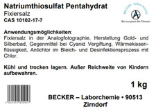 Natriumthiosulfat Pentahydrat