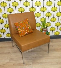 60er 70er Jahre Sessel Leder