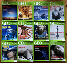 GEO Magazin Zeitschrift - Jahrgang 2002 komplett - 12 Hefte Sammlung Jan-Dez