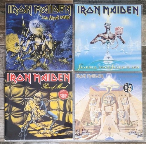 Iron maiden vinyl heavy - 4x,