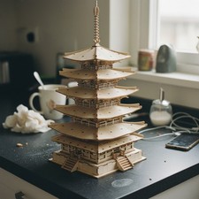 Holz Puzzle Modellbau