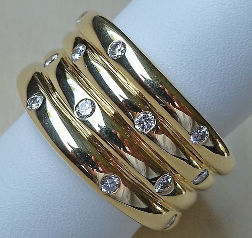 Brillant ring gold - ring, 18