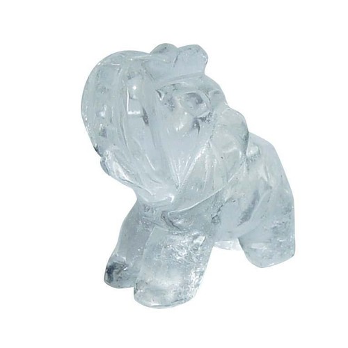 Bergkristall elefant 22 x - bergkristall,