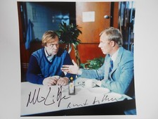 MARTIN LÜTTGE (+) & ROLF BECKER original signiert – GROSSFOTO !!!