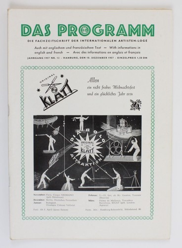 Das programm fachblatt - programm.,