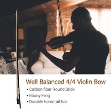 4/4 Violinbogen Rundstab Aus