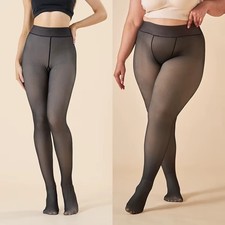 Damen Thermo-Strumpfhose Plus