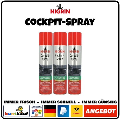 Nigrin cockpit spray - 3, cockpit-spray