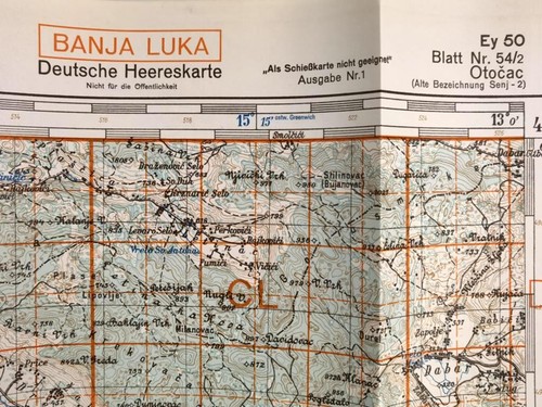 Deutsche heereskarte 1943 - heereskarte,