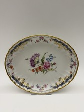 Ovale KPM Berlin Schale Dekor