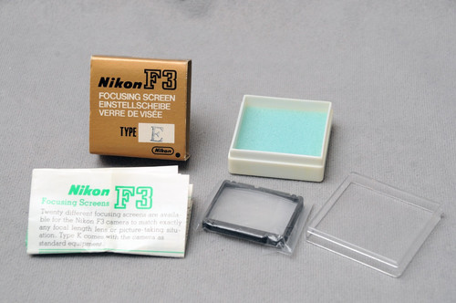 Nikon focusing screen type - screen,