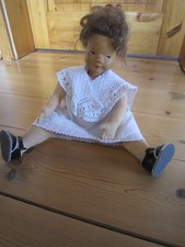 Krahmer Puppe Stoffpuppe mit