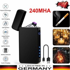 USB Lichtbogen Feuerzeug Elektro Feuerzeug Aufladbar Touchscreen Plasma Lighter