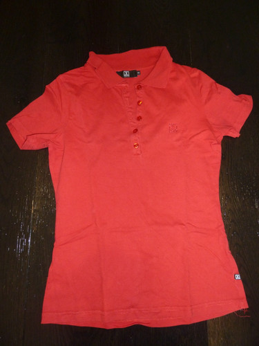 Rotes polo shirt - rotes, gr