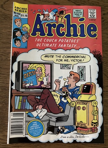 1989 archie comics 369 - 1989, the
