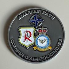 Coin  Ämari airbase Bundeswehr Luftwaffe nato  Royal airfoce air policing 2023