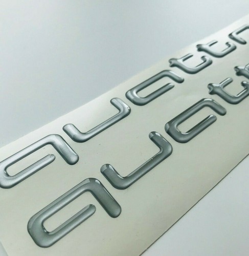 Audi quattro aufkleber - audi,
