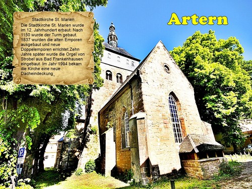 Artern stadtkirche marien - artern,