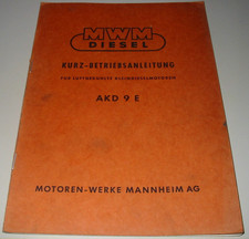 Betriebsanleitung mwn diesel - betriebsanleitung,