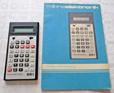 Schulrechner SR 1  aus der DDR, für Sammler.