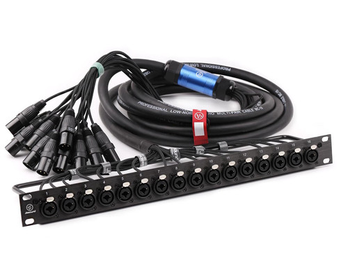 Wege xlr klinke panel - xlr/klinke, 1u