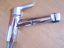 BLANCO Spültischeinhebelmischer ELIPSO-S-II, Hochdruck chrom, ausziehb. Brause