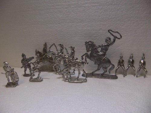 Zinnfiguren reiter mit lasso - reiter,