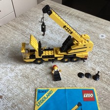 Lego 6361  Kran ohne Container mit Aufbauanleitung