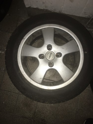 Alloy rims with dunlop - alloy,