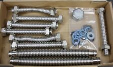 Sonnenkraft Anschlussrohre Wellrohre Edelstahl Dichtungen zu FWM15-CU SET2 (LP22