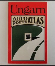 1988 Ungarn Autorouten Atlas +