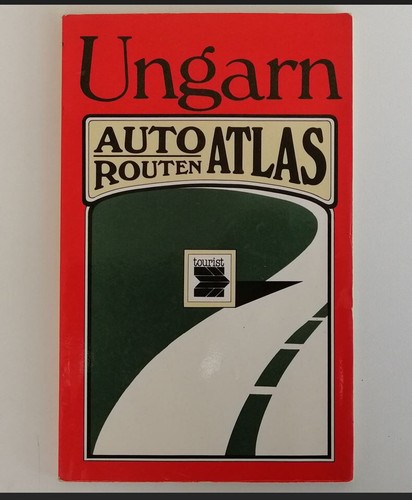 1988 ungarn autorouten - atlas, +