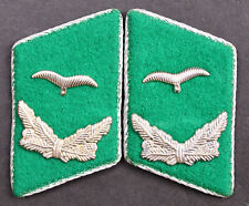 DDR GT Paar Kragenspiegel jüngere Offiziere Grenzflieger SELTEN!!! 9103