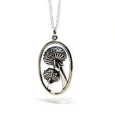 Pilz Halskette Anhänger 18"