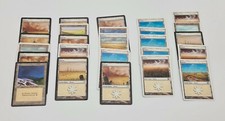Magic Cards Lot Standard Lands