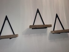 Dreieck Hängeregal Eiche