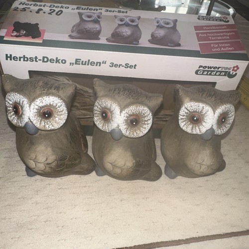 Stück eulen dekofiguren set - stück,