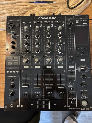 Pioneer djm 850 schwarz - djm-850-k,