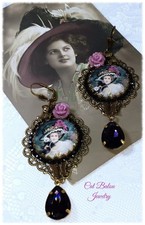 Ohrringe Vintage Belle Époque