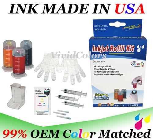 Refill ink kit for 63 - 63, 64