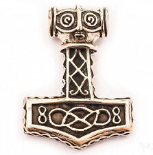 Bronze Wikinger Thorhammer