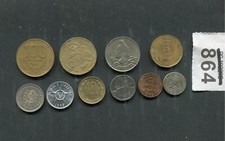 Lot 10 Münzen Lateinamerikas Länder
